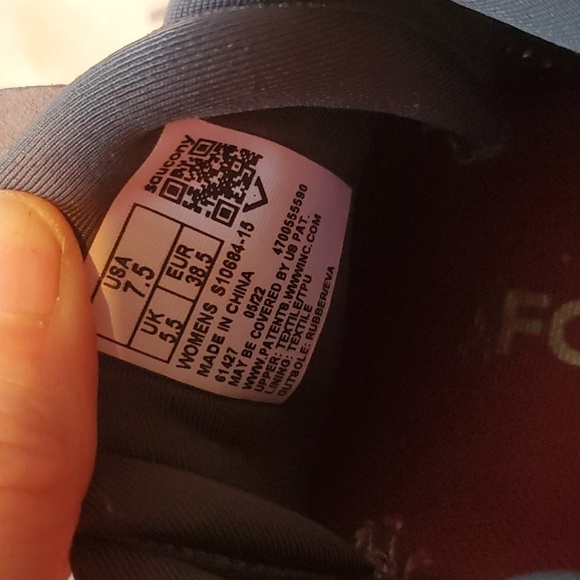 Saucony Womens Guide 15 Formit Powerrun Purple Gray Sz. 7.5 Athletic Sneakers - Picture 8 of 10